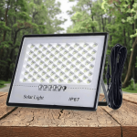 100W Solar LED Flood Light Outdoor – IP67 Waterproof Security Light with Solar Panel for Ghana