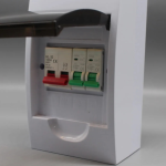 2 Way Outdoor ABS Distribution Box IP40 – Circuit Breaker Power Box Ghana