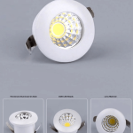 3W LED COB Spotlight – Aluminum Ceiling Spot Light for POP Ceilings & Interior Design in Ghana