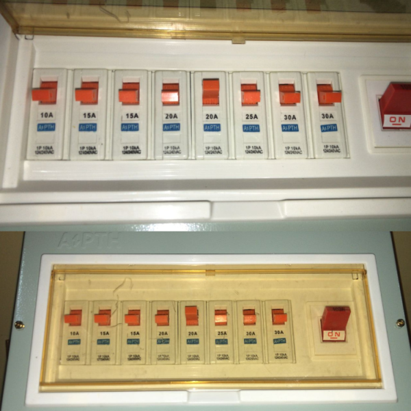 8 Way SPN Distribution Box – Electrical Panel Board Ghana