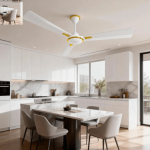 CROMPTON 56” Ceiling Fan – Energy-Efficient 5-Speed Ceiling Fan for Homes & Offices in Ghana