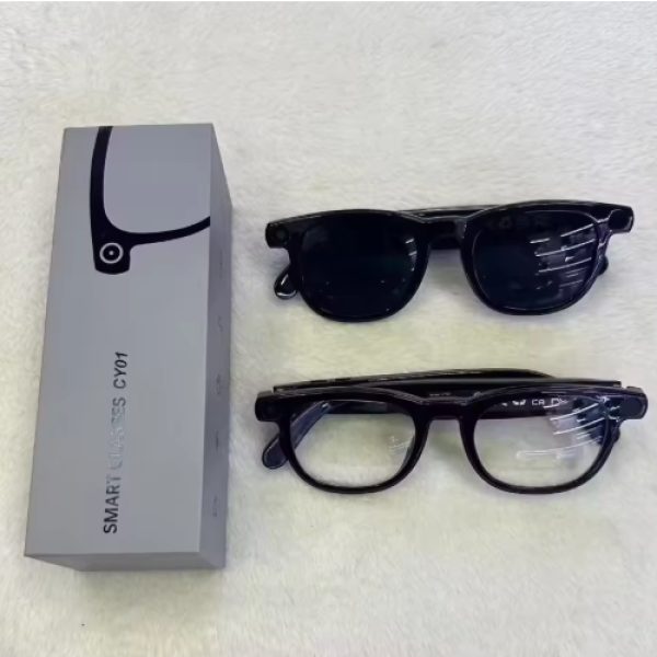 CY01 Smart AI Sunglasses with Camera, Photo & Video Recording – Real-Time Translation & Bluetooth Audio