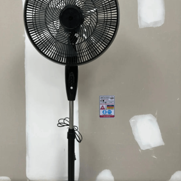 FOCUS 18 Inch Standing Fan – 3-Speed Oscillating Pedestal Fan for Home & Office Use in Ghana