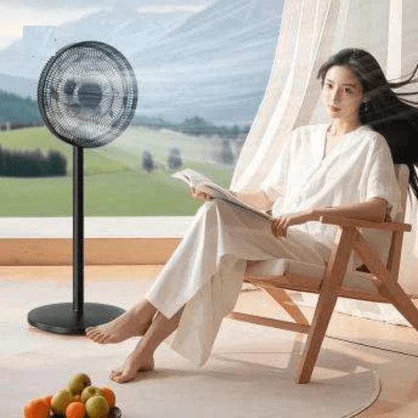 FOCUS Standing Cooling Fan – Adjustable 3-Speed Pedestal Fan for Homes & Offices in Ghana