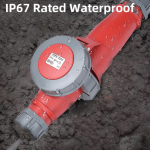 Industrial Plug & Socket IP67 – 3 Pin 16A Waterproof Heavy Duty Power Connector Set