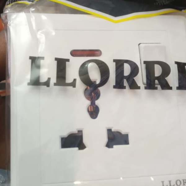 LLORRD 13A Single Socket  UK Wall Power Socket Ghana