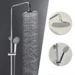 Adjustable Rainfall Shower Set – Luxury Hot & Cold Bathroom Shower System for Homes, Hotels & Apartments Ghana