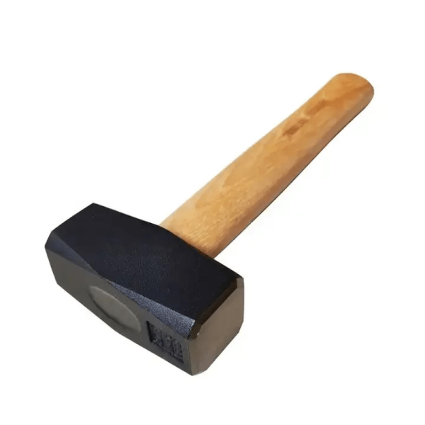 Masonry Wooden Hammer – Heavy Duty Carbon Steel Club Hammer Ghana