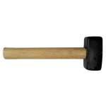 Masonry Wooden Hammer – Heavy Duty Carbon Steel Club Hammer Ghana