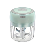 Mini Electric Garlic Crusher Ghana – USB Rechargeable Food Chopper for Garlic, Pepper & Onion