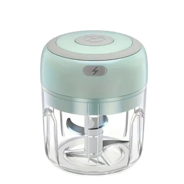 Mini Electric Garlic Crusher Ghana – USB Rechargeable Food Chopper for Garlic, Pepper & Onion