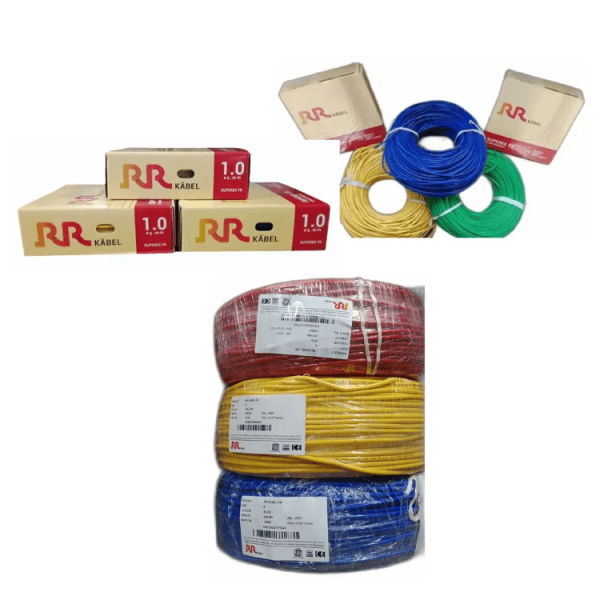 RR Cable 1.5mm House Wire – 100m Pure Copper Single Core Electrical Cable for Home Wiring Ghana