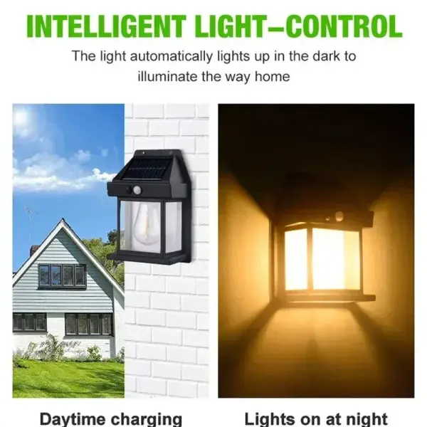 Motion Sensor IP65 Solar Outdoor LED Light 2700K – Waterproof Garden, Street & Courtyard Light Ghana