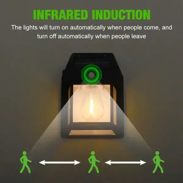 Motion Sensor IP65 Solar Outdoor LED Light 2700K – Waterproof Garden, Street & Courtyard Light Ghana