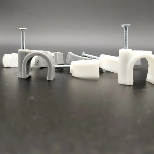 Superior Quality Round Cable Clips (100PCS Pack) – Cable Management Clips Ghana