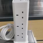 Tankara Heavy-Duty Power Strip 2500W Ghana – 8–12 Socket Extension Board with USB-C & USB UK Plug
