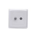TV Connector Socket Ghana  Wall Mount TV Cable & Satellite Outlet