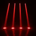 100W 4-in-1 RGBW Moving Head DJ Disco Party Beam Light