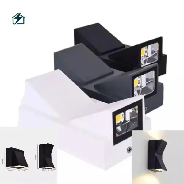 10W Waterproof LED Wall Light Aluminium Indoor Outdoor Wall Lamp Ghana