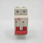 2 Pole 6A–63A 220V AC MCB C Curve 6kA Circuit Breaker