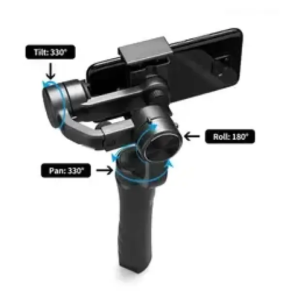 3-Axis Phone Gimbal Ghana – Auto Face Tracking Smartphone Stabilizer for TikTok, Reels & Live Streaming