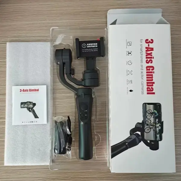 3-Axis Phone Gimbal Ghana – Auto Face Tracking Smartphone Stabilizer for TikTok, Reels & Live Streaming