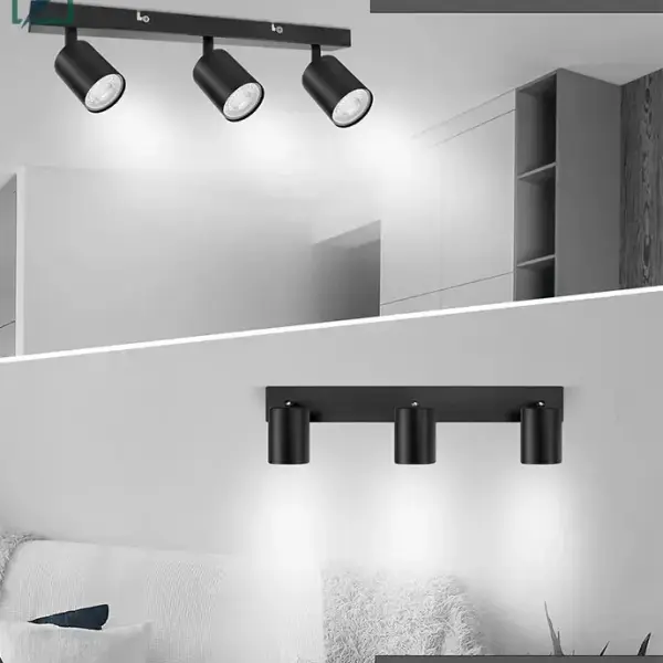 3 Way Ceiling Spot Light Bar – Adjustable Modern GU10 LED Ceiling Spotlight for Homes & Offices Ghana