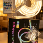 5M RGB-IC Neon LED Strip Light – Flexible Smart Decorative Light for Indoor & Outdoor Use
