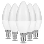 5W LED Candle Bulb E27 Warm White Energy Saving Light Ghana