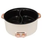 6L Dual-Flavor Electric Hot Pot Ghana – Independent Temperature Control Cooker