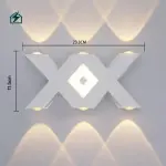 7W LED Letter X Wall Light – IP65 Waterproof Outdoor Decorative Wall Lamp for Homes & Gardens in Ghana