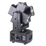 8×12W RGBW Rotating LED Moving Head Light with DMX512 for DJ & Events