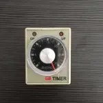 AC 220V AH3-3 Delay Timer Relay – 0–60 Seconds/Minutes Time Relay with Socket Base