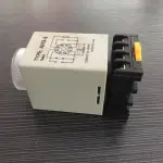 AC 220V AH3-3 Delay Timer Relay – 0–60 Seconds/Minutes Time Relay with Socket Base