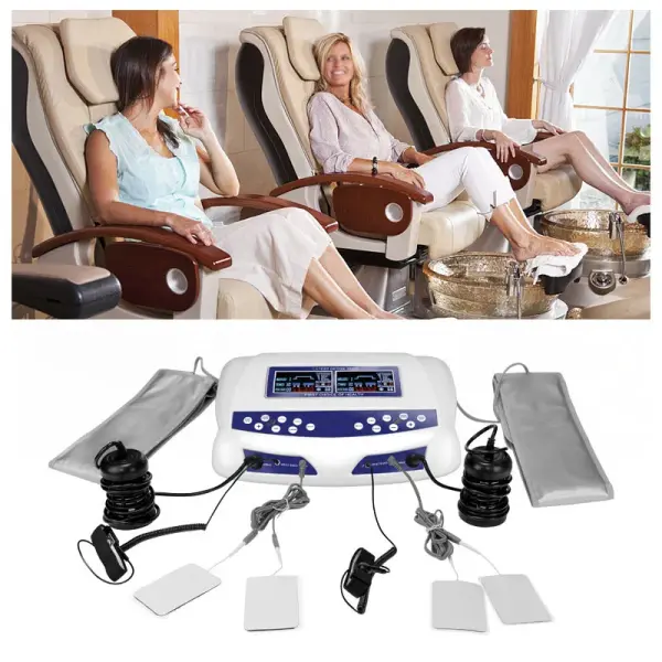 AmywellMED Ionic Detox Foot Spa & Hydrotherapy Foot Bath Machine – 3–8L