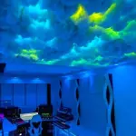 APP Control Thunder Cloud RGB Ceiling Light – 5 Meter Smart LED Gaming Room Light Ghana