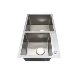 Black Double Bowl Kitchen Sink – Premium Stainless Steel Kitchen Sink Ghana