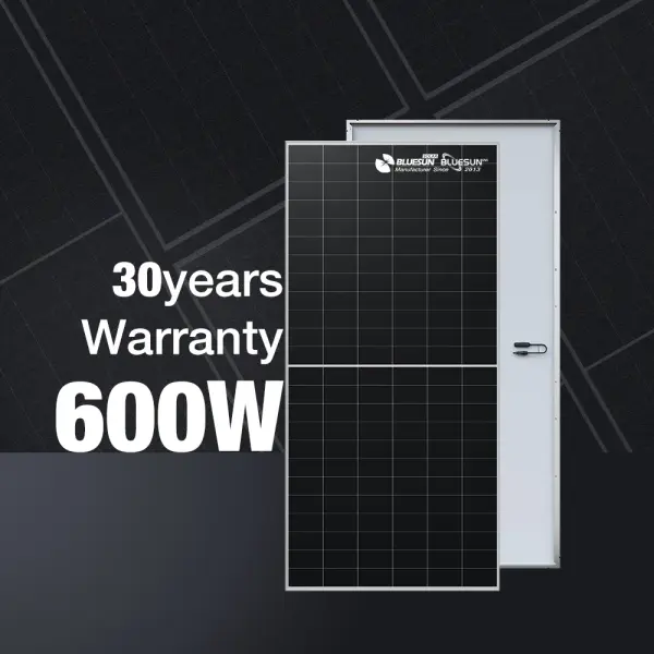 Bluesun 600W N-Type TOPCon Monocrystalline Solar Panel