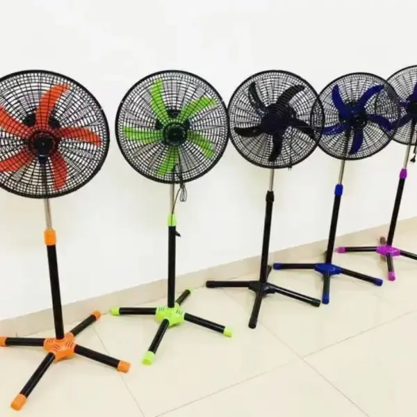 Bray 18-Inch Industrial Standing Fan – Strong Wind Floor Fan Ghana