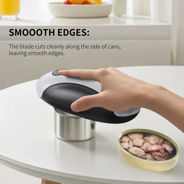 CLITON Cordless Electric Can Opener Ghana – One-Touch USB-C Rechargeable Can Opener