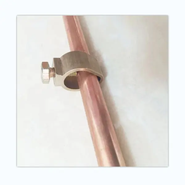 Copper Earth Rod Clamp 3/8", 5/8" & 3/4" Ghana – Heavy Duty Earthing Clamp