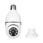 E27 WiFi Bulb Security Camera 360° – Smart Wireless CCTV Light Camera for Ghana Homes