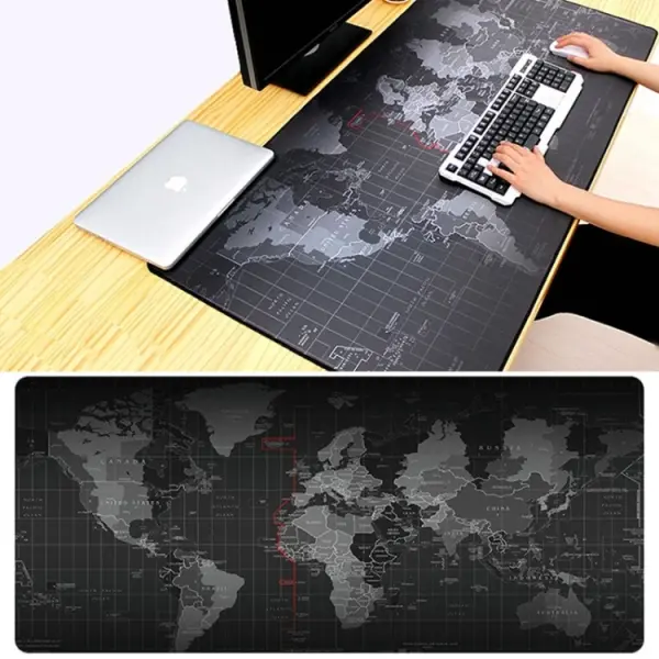 Extended Large Gaming Mouse Pad – Anti-Slip Soft Rubber Keyboard Mat 60x30cm Ghana