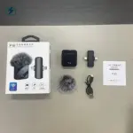 F15-2 Wireless Dual Lavalier Microphone for TikTok, YouTube & Vlogging Ghana