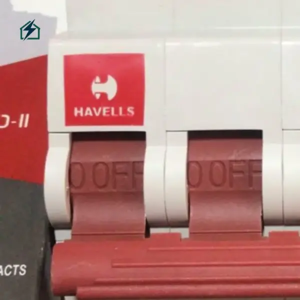 Havells 2 Pole Circuit Breaker – Reliable Dual Line Electrical Protection for Homes & Businesses in Ghana