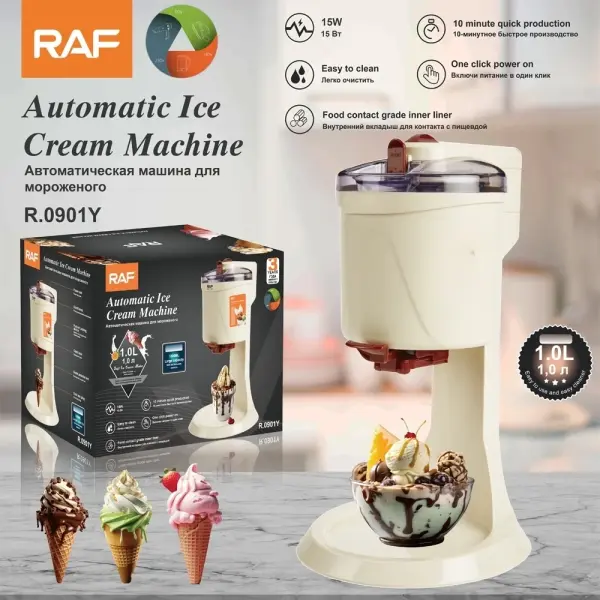 JUMPERKITS Ice Cream Maker for Stand Mixers Ghana – Homemade Ice Cream, Yogurt & Gelato Kit