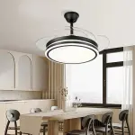 Kasotile 42-Inch Smart Retractable Ceiling Fan with LED Light Ghana