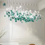 Luxury Color Crystal Stone Drop Chandelier for Hotels, Villas & Luxury Homes in Ghana