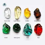 Luxury Color Crystal Stone Drop Chandelier for Hotels, Villas & Luxury Homes in Ghana