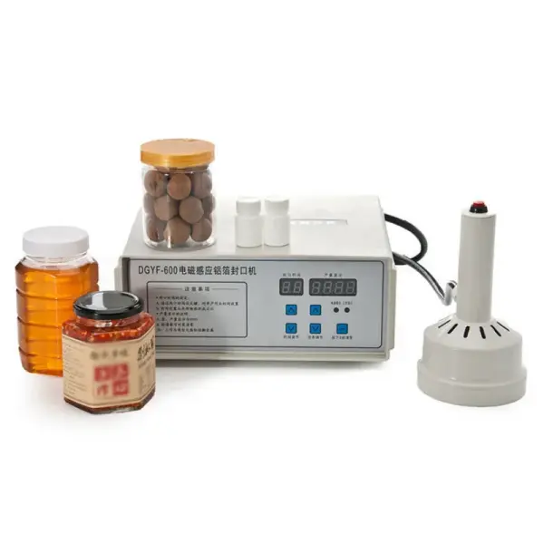 Manual Electromagnetic Heat Induction Foil Sealing Machine – Plastic Bottle, Jar & Bag Sealer
